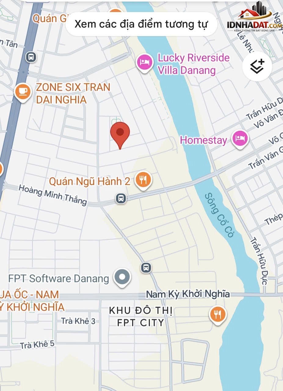 Cặp đất mt đường Nguyễn Quý Anh – Phường cũ Hòa Hải Quận Ngũ Hành Sơn – Phường mới Hòa Hải – Thành phố Đà Nẵng 200m2 11.2 tỷ