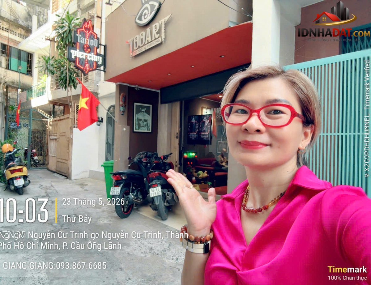 Bán nhà đất Đường Nguyễn Cư Trinh – Phường cũ Cầu Ông Lãnh Quận 1 – Phường mới Cầu Ông Lãnh – Thành phố Hồ Chí Minh diện tích 64m2 giá 23500000000