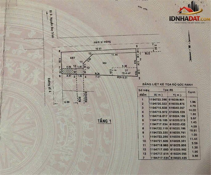 Hot hot chính chủ cần bán nhà cấp 4 gồm 4 phòng trọ góc 2 mặt tiền tại đường 4, phường long – Bán nhà đất Đường 4 – Phường cũ Long Trường Quận 9 – Phường mới Long Bình – Thành phố Hồ Chí Minh 128m2 6.9 tỷ