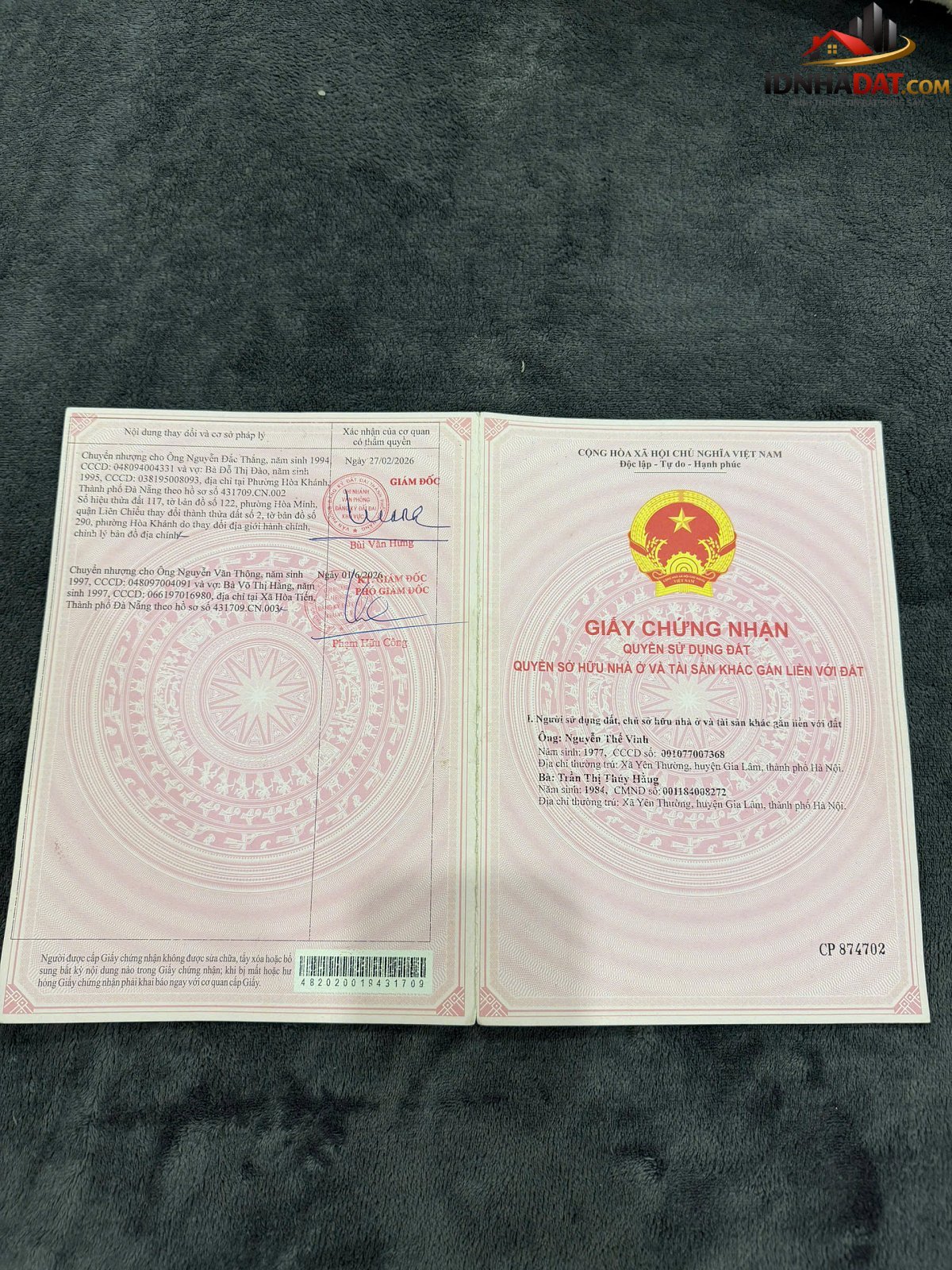 Hot hot chính chủ cần bán đất đường Đồng Xoài – Phường cũ Hòa Minh Quận Liên Chiểu – Phường mới Hòa Minh – Thành phố Đà Nẵng 90m2 5.3 tỷ