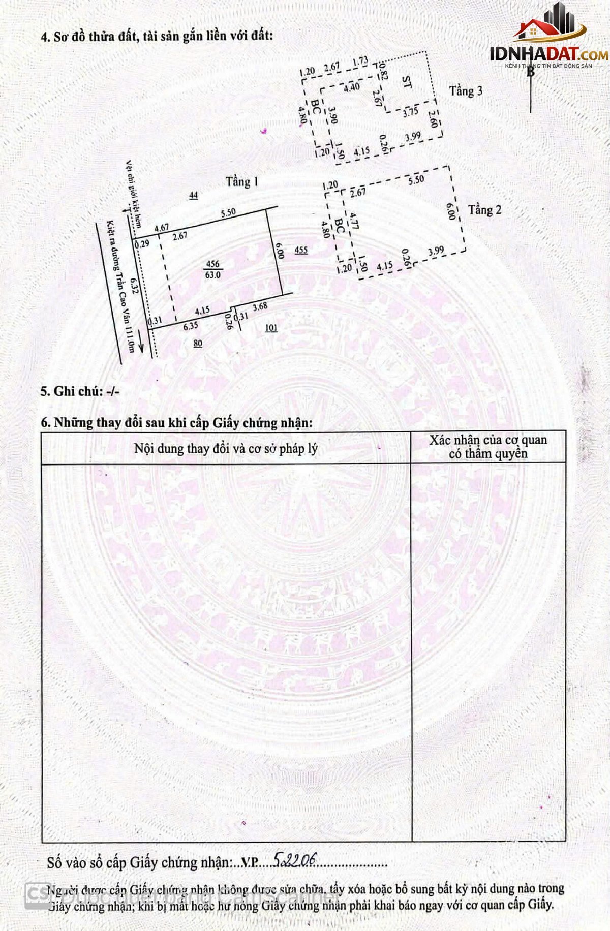 Chính chủ cần bán gấp nhà 3 tầng trần cao vân – Đường Trần Cao Vân – Phường cũ Chính Gián – Quận Thanh Khê – Phường mới Chính Gián – Thành phố Đà Nẵng – Diện tích 63m2 – Giá 5.65 tỷ