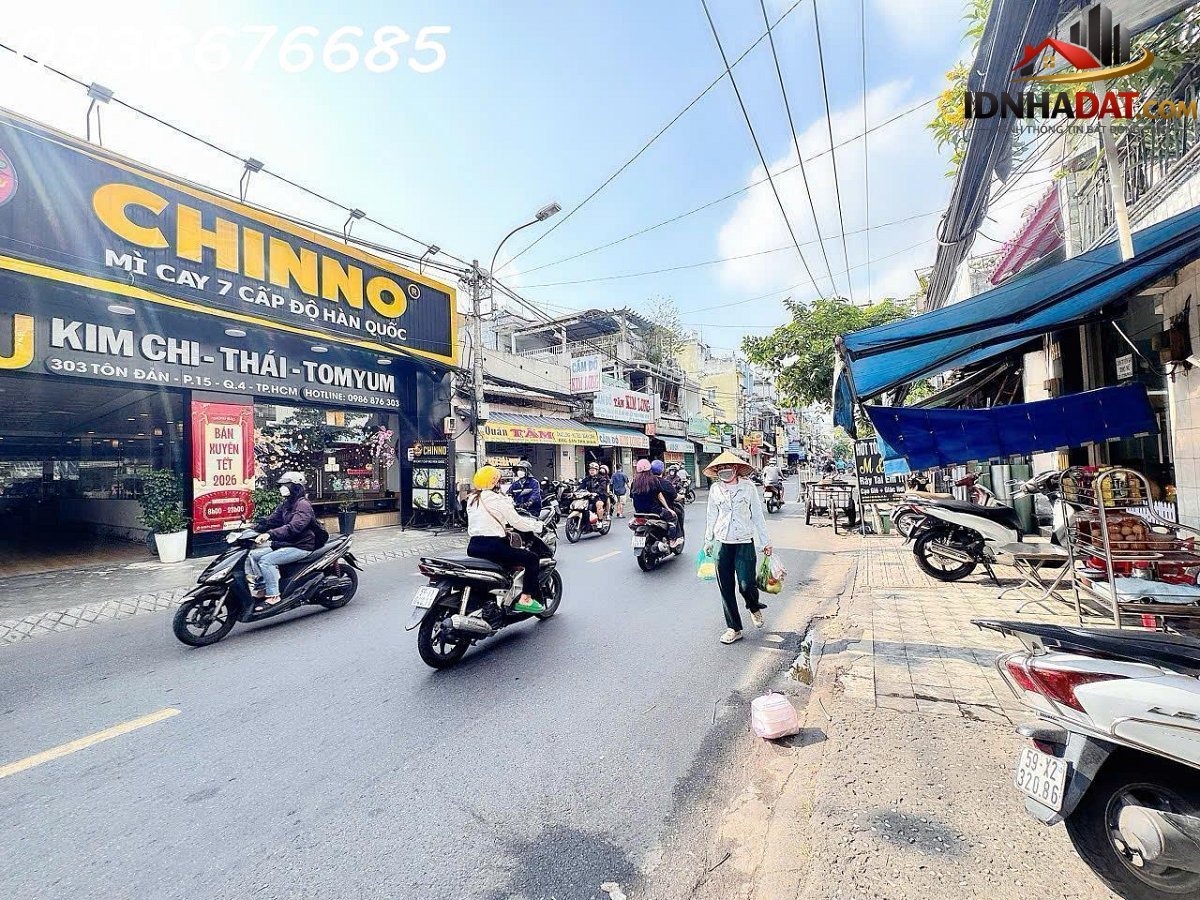 Hiếm dt siêu khủng hơn 400m2 full thổ- bán nhà 5 tầng mặt tiền kd đ.tôn đản, quận 4- dòng tiền hơn 266m2 37 tỷ